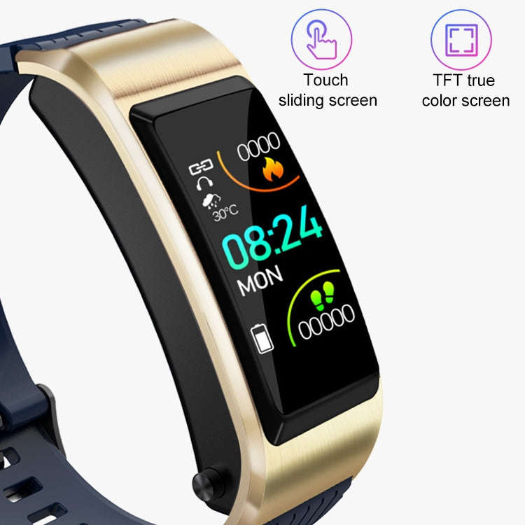 S2 1.08 inch TFT Color Screen Smart Watch, Silicone Strap ,IP67 Waterproof, Support Call Reminder...