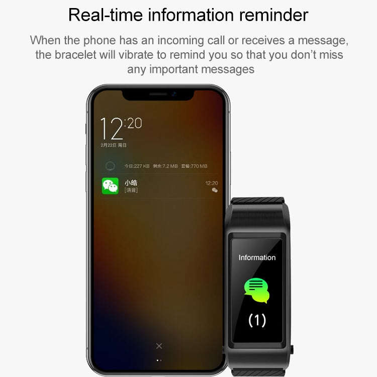 S2 1.08 inch TFT Color Screen Smart Watch, Silicone Strap ,IP67 Waterproof, Support Call Reminder...