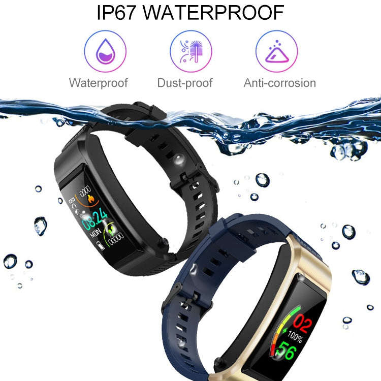 S2 1.08 inch TFT Color Screen Smart Watch, Silicone Strap ,IP67 Waterproof, Support Call Reminder...
