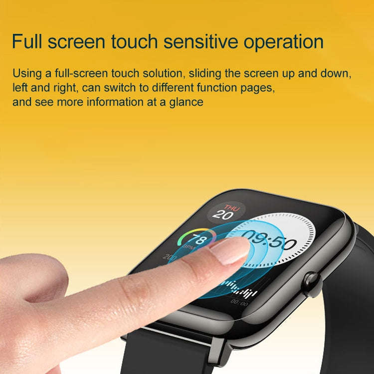 P22 1.4 inch IPS Color Screen Smart Watch,IP67 Waterproof, Support Remote Camera /Heart Rate Moni...