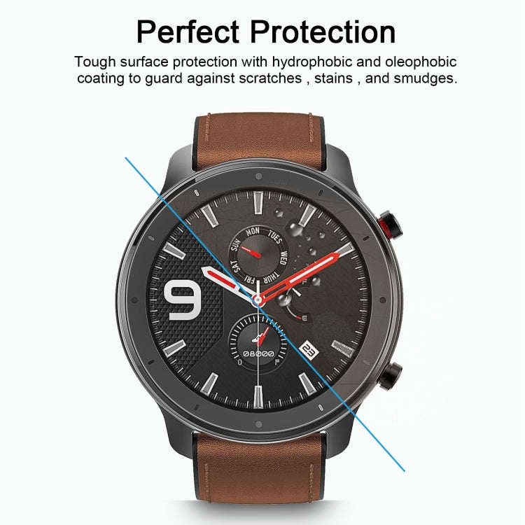 For Amazfit GTR 47mm 0.26mm 2.5D 9H Tempered Glass Film Screen Protector