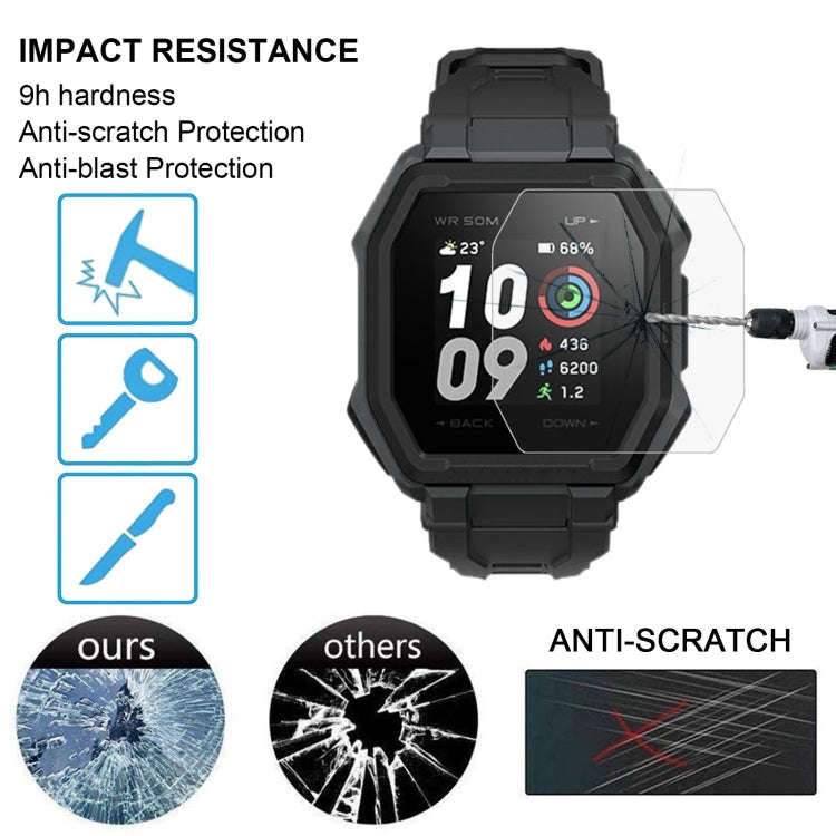 For Huami Amazfit Ares 0.26mm 2.5D 9H Tempered Glass Film Screen Protector