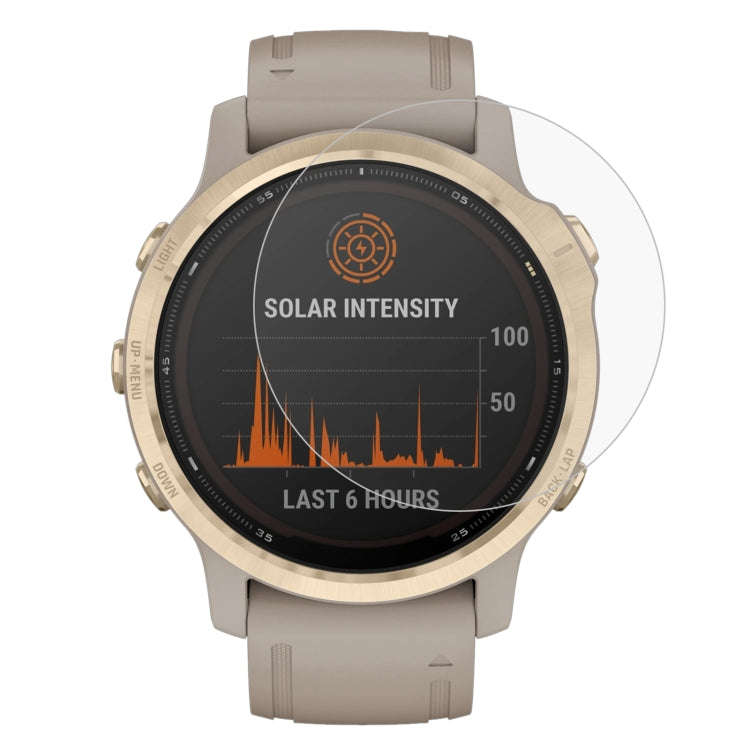 For Garmin Fenix 6S Pro 0.26mm 2.5D 9H Tempered Glass Film Screen Protector