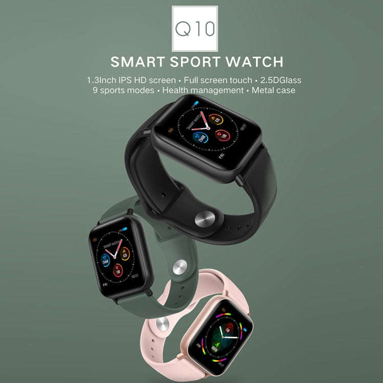 Q10 Fashion Smart Sports Watch, 1.3 inch TFT Screen, IP67 Waterproof, Support Heart Rate / Blood ...