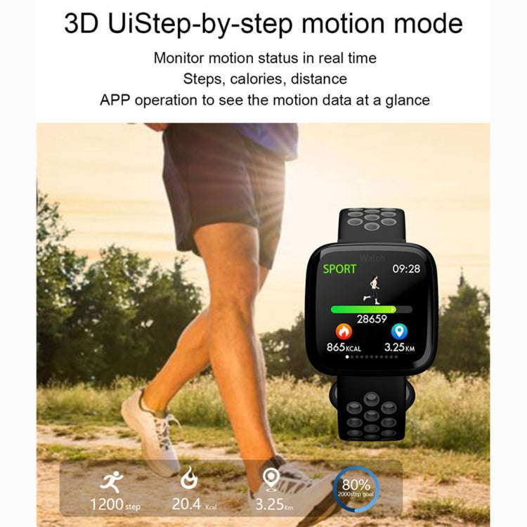 F15 1.3 inch TFT IPS Color Screen Smart Bracelet, Support Call Reminder/ Heart Rate Monitoring /B...