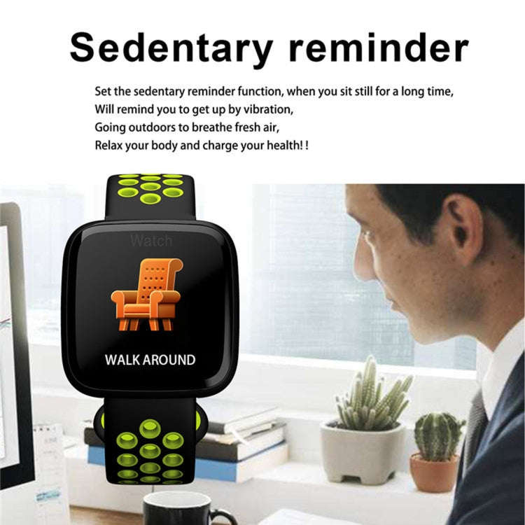 F15 1.3 inch TFT IPS Color Screen Smart Bracelet, Support Call Reminder/ Heart Rate Monitoring /B...