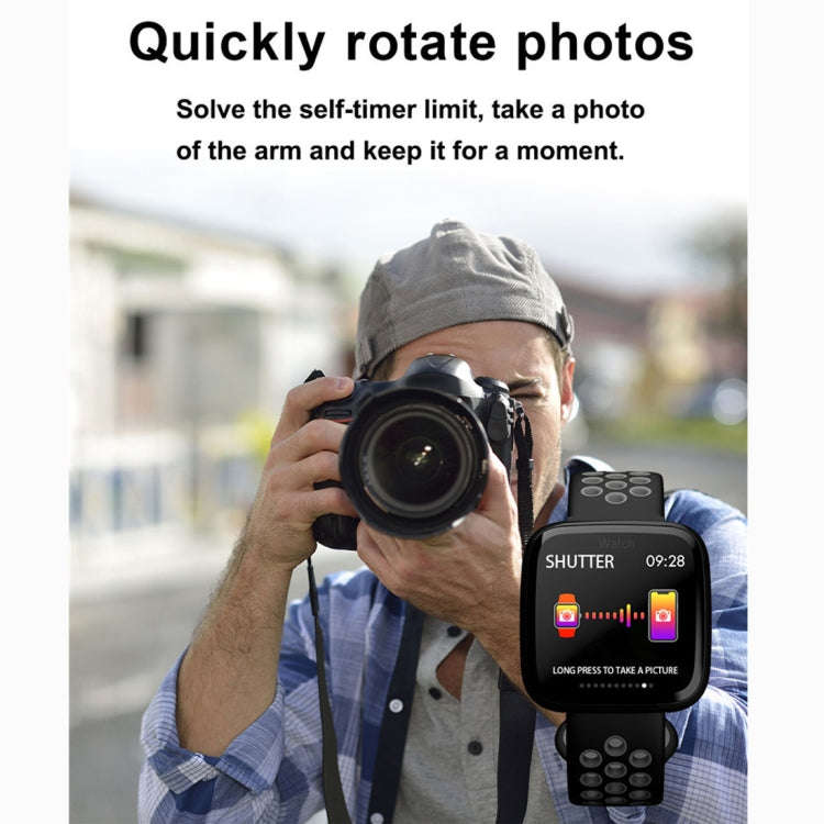 F15 1.3 inch TFT IPS Color Screen Smart Bracelet, Support Call Reminder/ Heart Rate Monitoring /B...