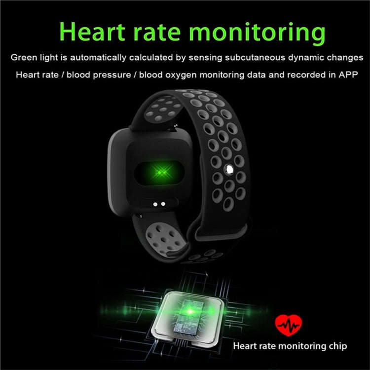 F15 1.3 inch TFT IPS Color Screen Smart Bracelet, Support Call Reminder/ Heart Rate Monitoring /B...