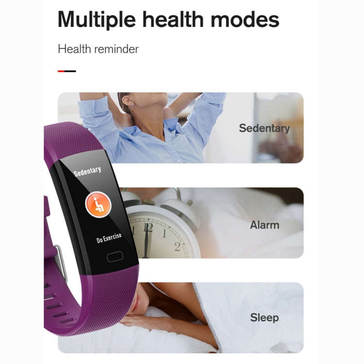 Y10 0.96 inch TFT Color Screen Smart Bracelet, Support Call Reminder/ Heart Rate Monitoring /Bloo...