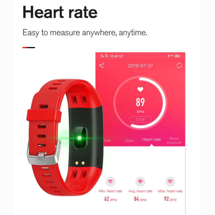 Y10 0.96 inch TFT Color Screen Smart Bracelet, Support Call Reminder/ Heart Rate Monitoring /Bloo...