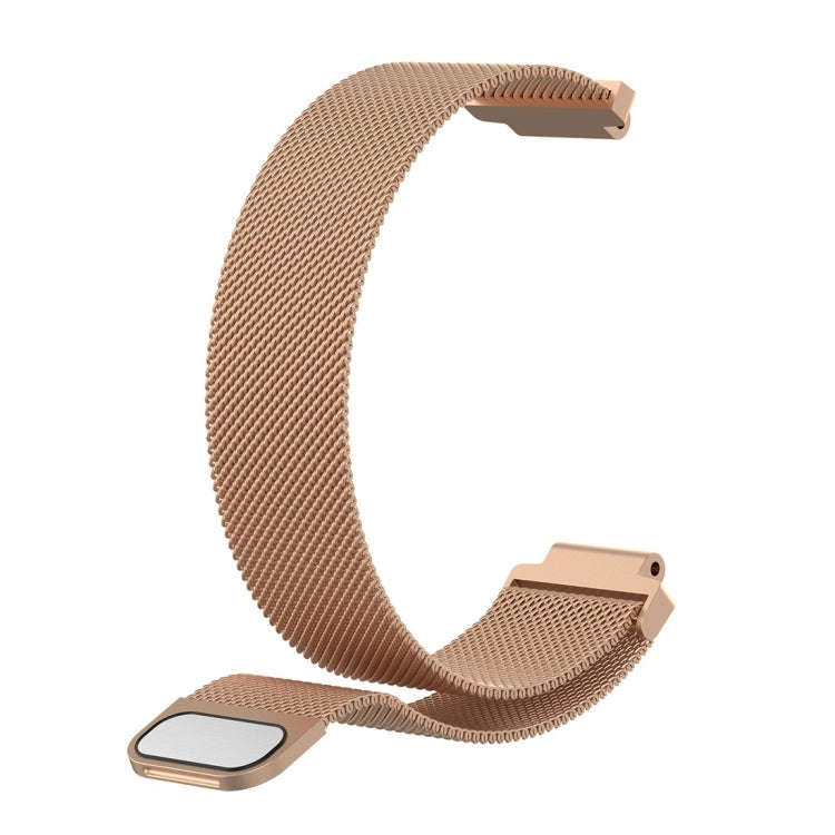 Milanese Watch Band for Garmin Forerunner 235 26cm(Gold)