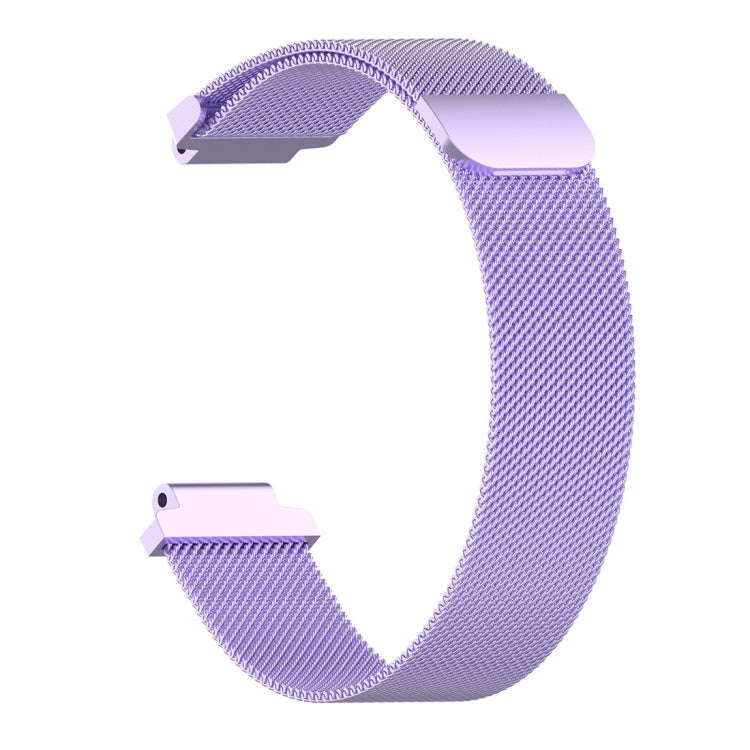 Milanese Watch Band for Garmin Forerunner 235 26cm(Light Purple)