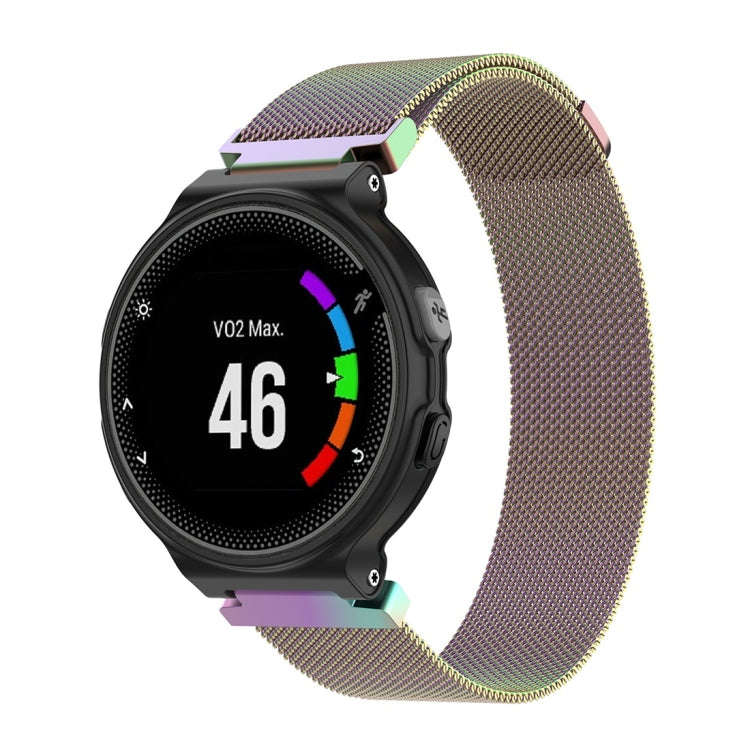 Milanese Watch Band for Garmin Forerunner 235 22cm(Colour)