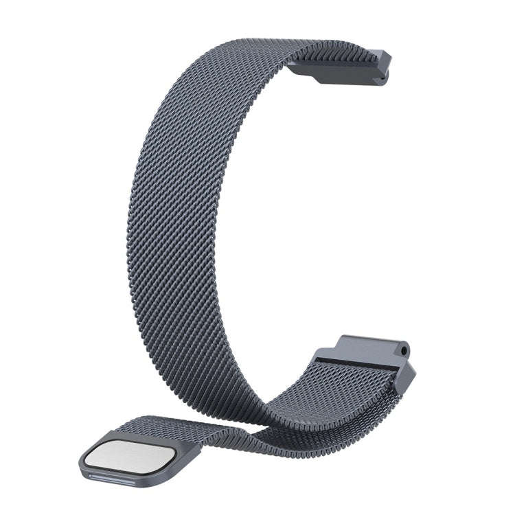 Milanese Watch Band for Garmin Forerunner 235 22cm(Grey)