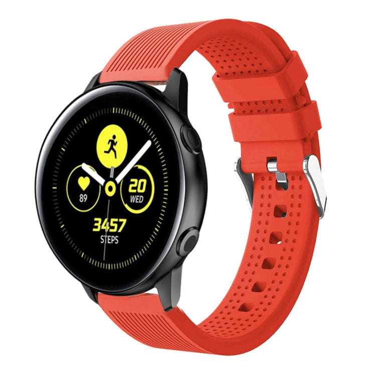 Smart Watch Silicone Watch Band for Garmin Vivoactive 3(Orange)