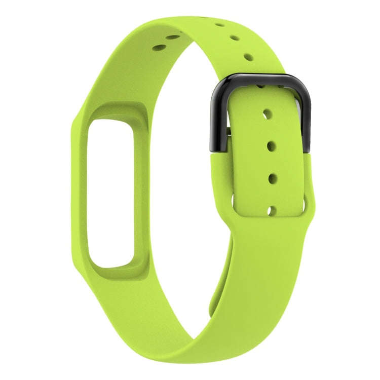 Smart Watch Pure Color Silicone Watch Band for Galaxy Fit-e(Green)
