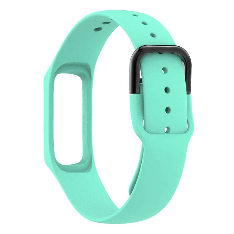 Smart Watch Pure Color Silicone Watch Band for Galaxy Fit-e(Mint Green)