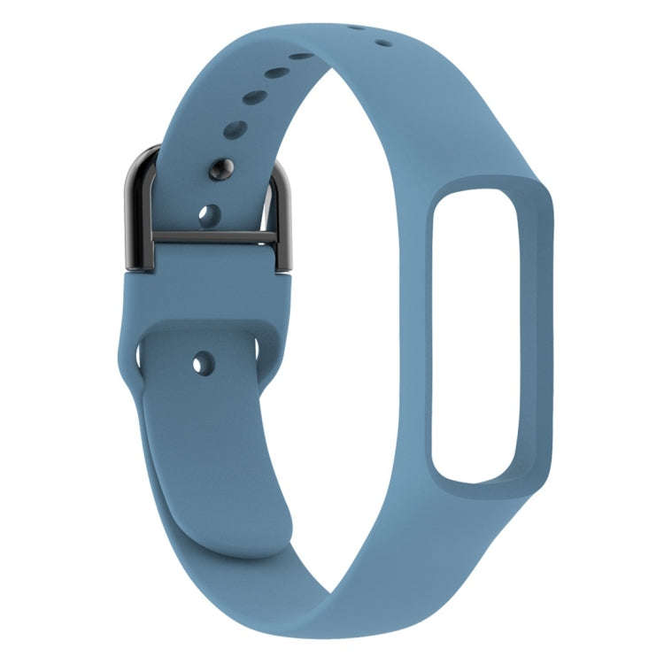 Smart Watch Pure Color Silicone Watch Band for Galaxy Fit-e(Baby Blue)