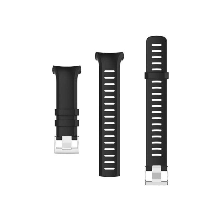 Smart Watch Silicone Watch Band for Suunto D6i(Black)