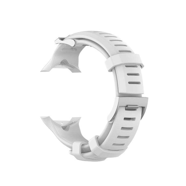 Smart Watch Silicone Watch Band for Suunto D6i(White)