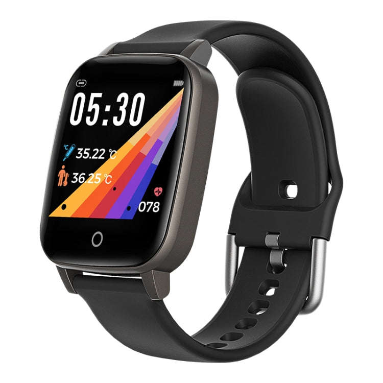 T1 Body Temperature Measurement Smart Sports Watch, 1.3 inch Screen, IP67 Waterproof, Support Aut...