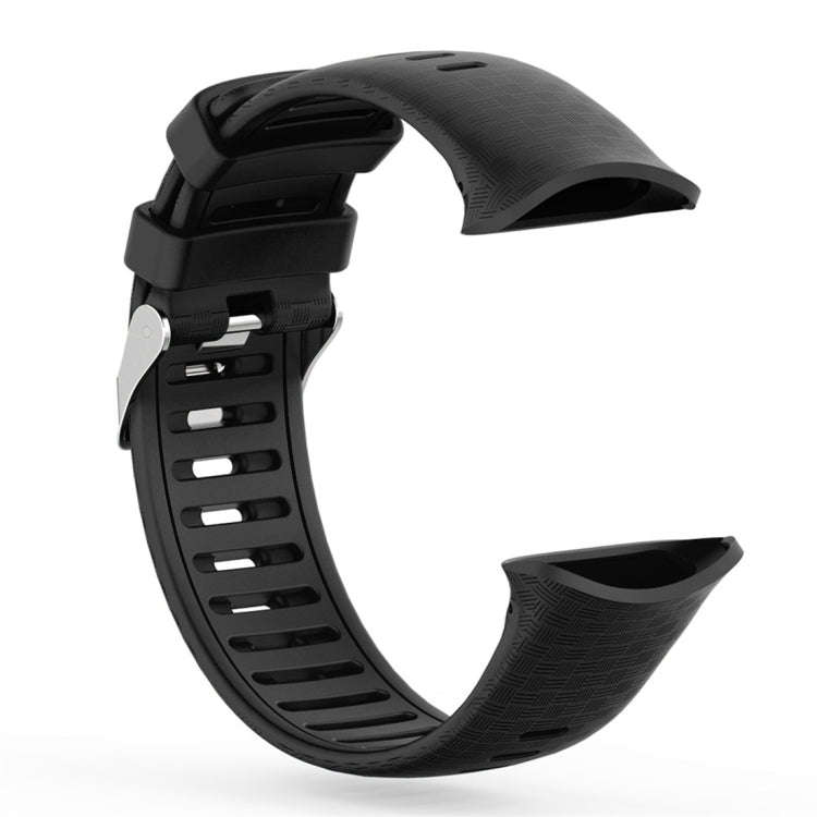 For Polar Vantage V Silicone Smart Watch Watch Band(Black)