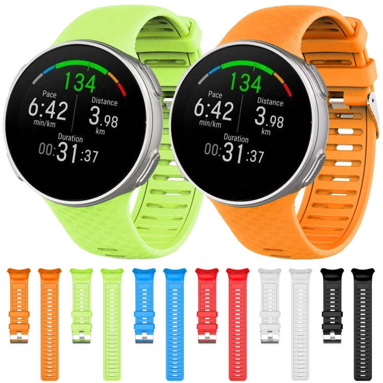For Polar Vantage V Silicone Smart Watch Watch Band(Orange)