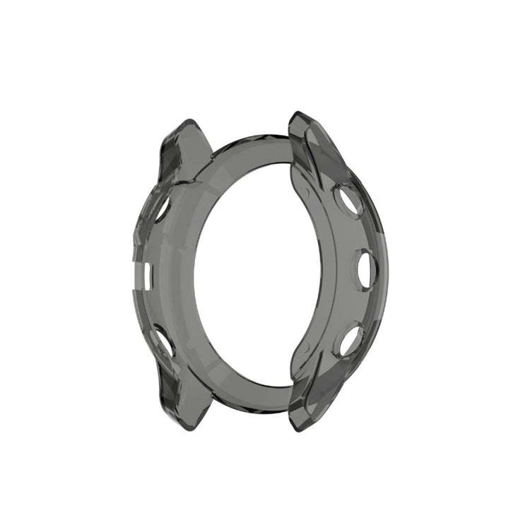 For Garmin Fenix 6X TPU Half Coverage Smart Watch Protevtice Case(Black)