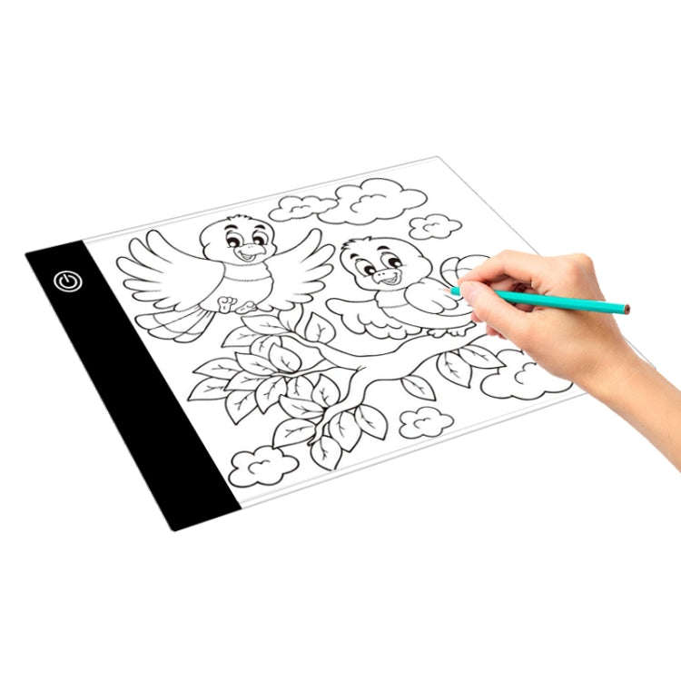 2.2W 5V LED Three Level of Brightness Dimmable A5 Acrylic USB Copy Boards Anime Sketch Drawing Sk...