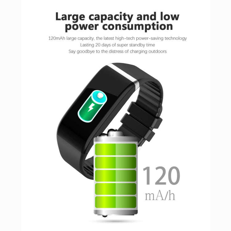 C919 1.14 inch IPX67 Waterproof Smartwatch, Support Call Reminder/ Heart Rate Monitoring /Blood P...