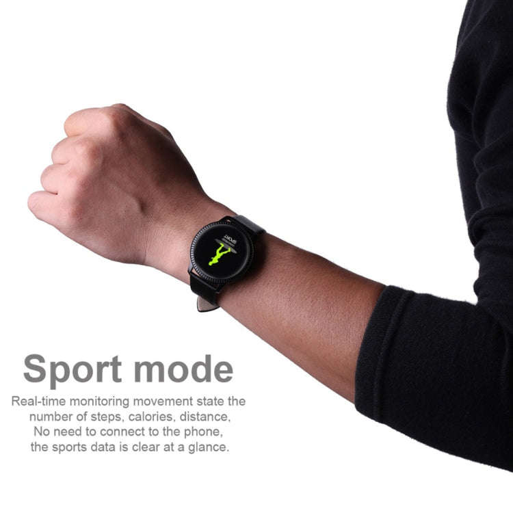 CF18 1.22 inch Color Screen IPX67 Waterproof Bluetooth Smartwatch, Support Call Reminder/ Heart R...