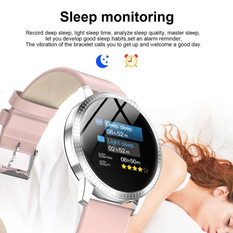 CF18 1.22 inch Color Screen IPX67 Waterproof Bluetooth Smartwatch, Support Call Reminder/ Heart R...