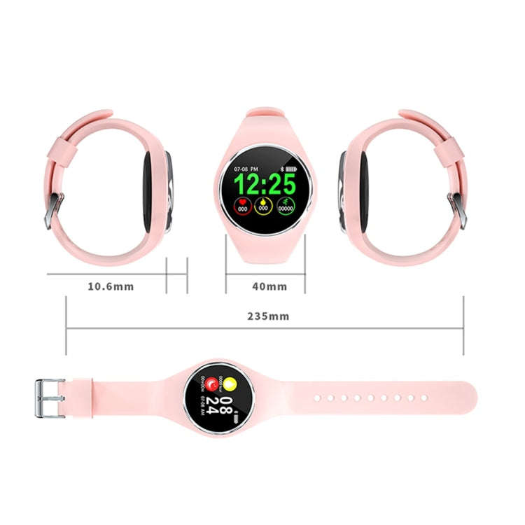 DK01 1.0 inch TFT Color Screen IP67 Waterproof Bluetooth Smartwatch, Support Call Reminder/ Heart...