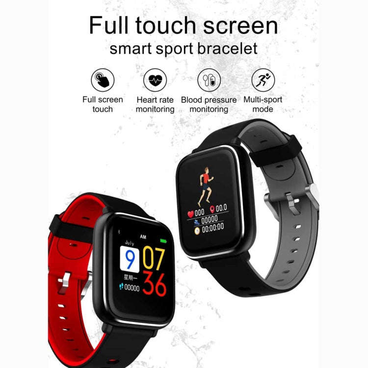 Q58S 1.3 inch TFT Touch Screen IP67 Waterproof Smartwatch, Support Call Reminder/ Heart Rate Moni...