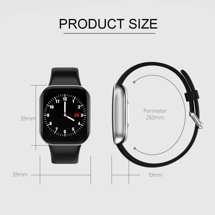 X16 1.3 inch TFT Color Screen IP67 Waterproof Bluetooth Smartwatch, Support Call Reminder/ Heart ...