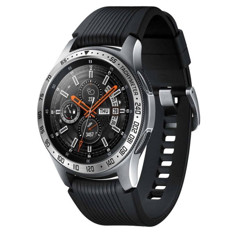 Dial Steel Protective Frame for Galaxy Watch 42mm(White + Black)