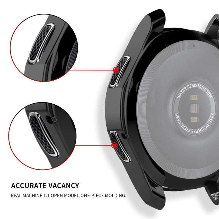 TPU Plated Shockproof Case for Samsung Gear S3 Frontier Smartwatch 46mm(Black)