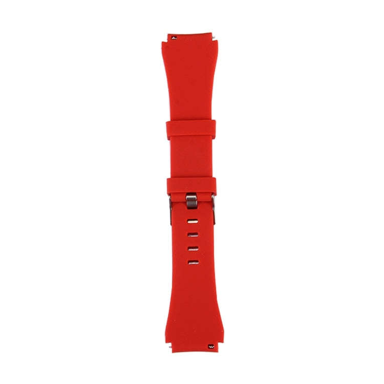 For Samsung Gear S3 Classic Smart Watch Silicone Watchband, Length: about 22.4cm(Red)