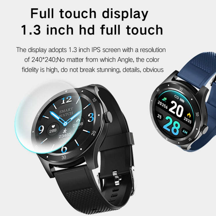 S6 1.3 inch IPS Color Screen Smart Watch, Support Heart Rate Monitoring / Blood Pressure Monitori...