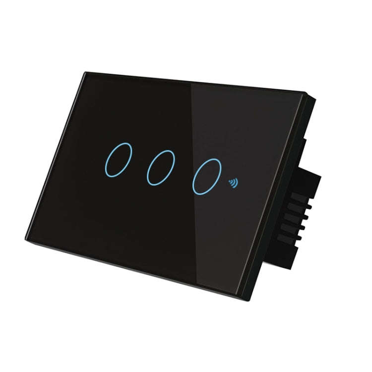 TC120 Wifi Smart Light Switch Glass Screen Touch Panel Voice Control Wireless Wall Switch Work wi...