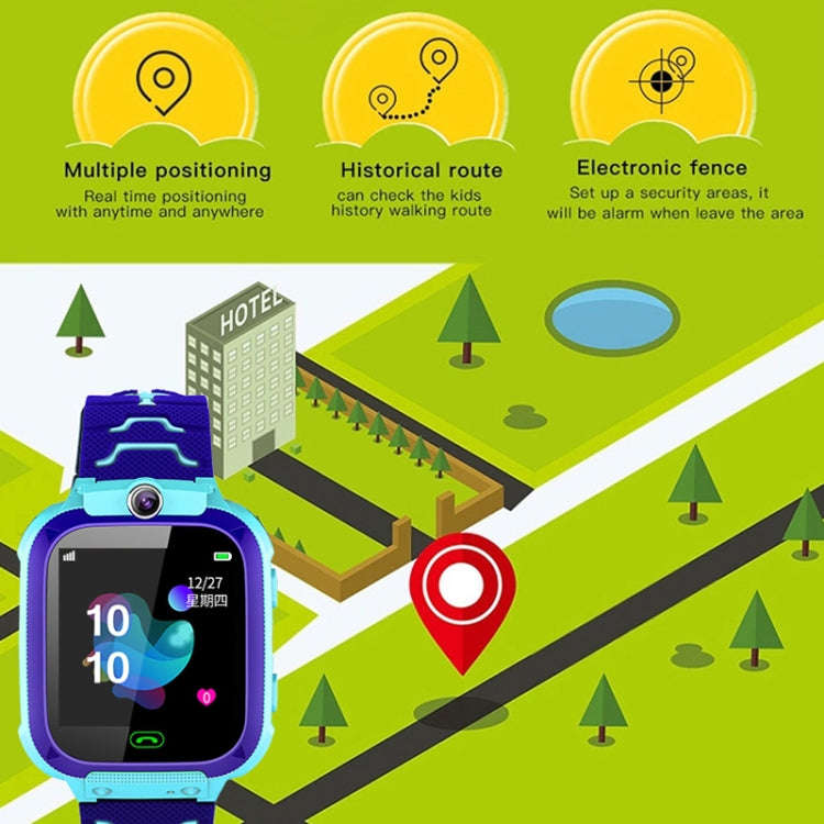 Q12B 1.44 inch Color Screen Smartwatch for Children, Support LBS Positioning / Two-way Dialing / ...