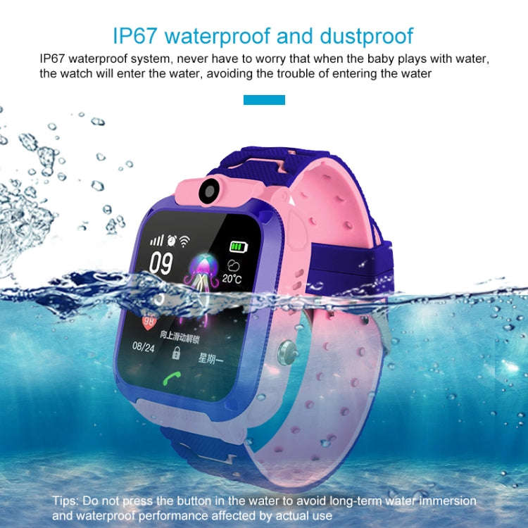Q120 1.44 inch Color Screen Smartwatch for Children IP67 Waterproof, Support LBS Positioning / Tw...