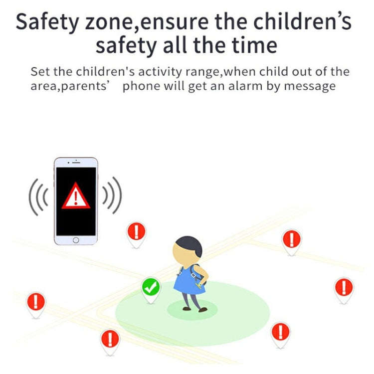 Q12 1.44 inch Color Screen Smartwatch for Children, Not Waterproof, Support LBS Positioning / Two...