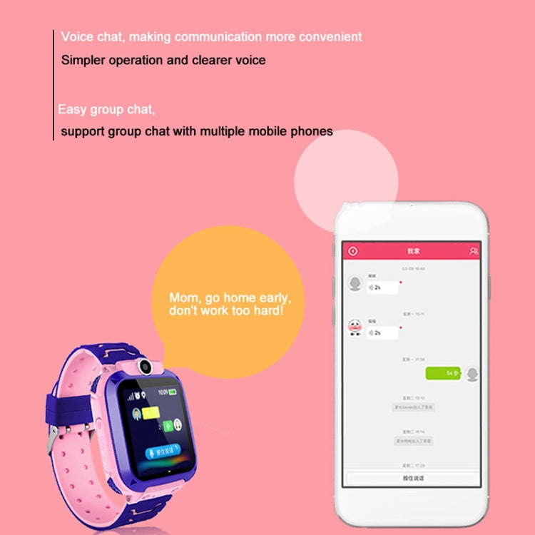 Q12 1.44 inch Color Screen Smartwatch for Children, Not Waterproof, Support LBS Positioning / Two...