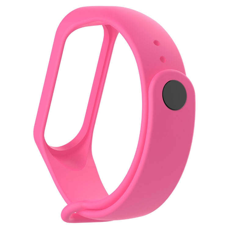 Silicone Watch Band for Xiaomi Mi Band 3(Pink)