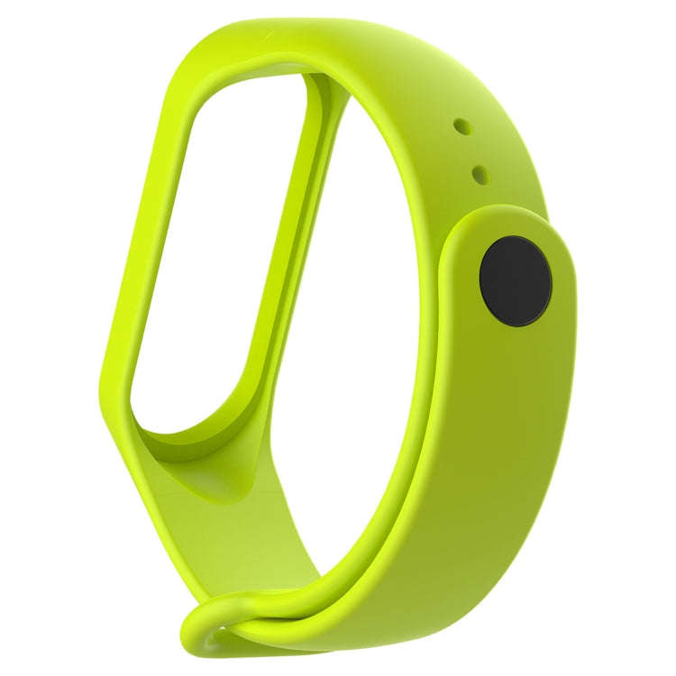 Silicone Watch Band for Xiaomi Mi Band 3(Green)