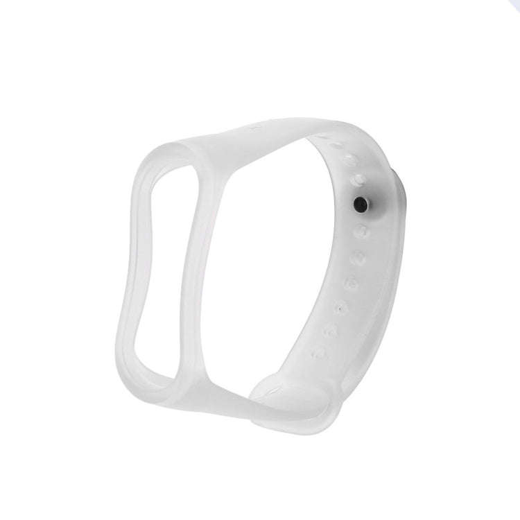 Silicone Watch Band for Xiaomi Mi Band 3(Transparent)