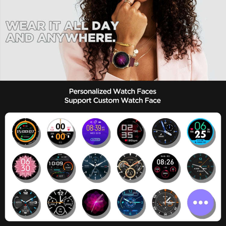Zeblaze GTR2 1.28 inch Color Touch Screen Bluetooth 5.0 IP68 Waterproof Smart Watch, Support Slee...