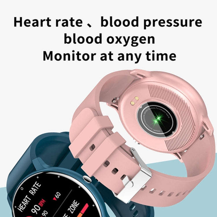 ZL02D 1.28 inch IP67 Waterproof Steel Band Smart Watch Support Heart Rate Monitoring (Gold)