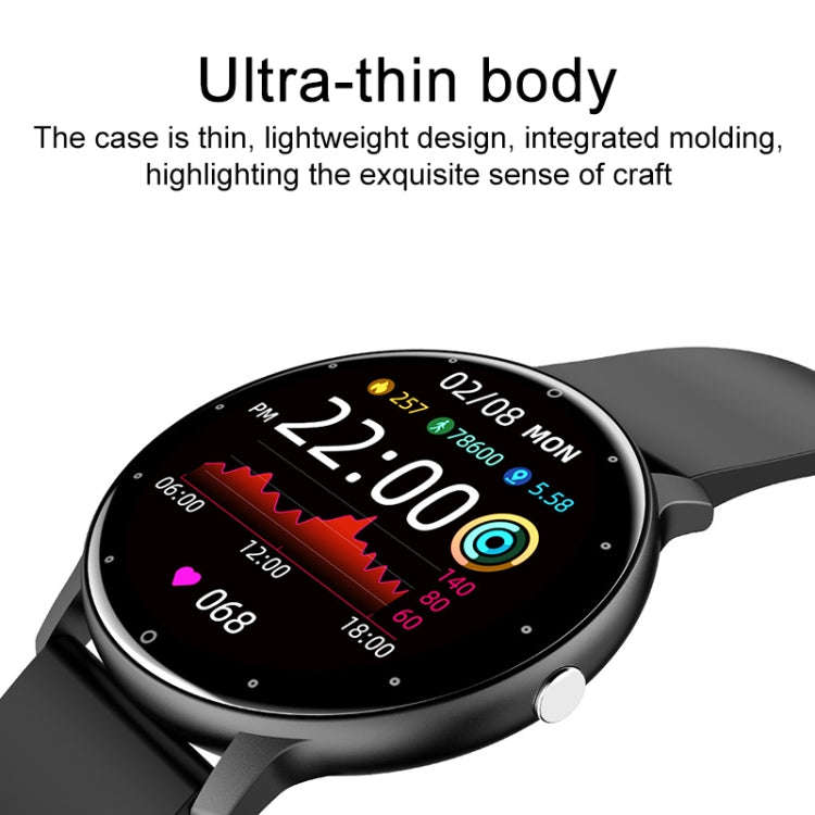 ZL02D 1.28 inch IP67 Waterproof Steel Band Smart Watch Support Heart Rate Monitoring (Gold)